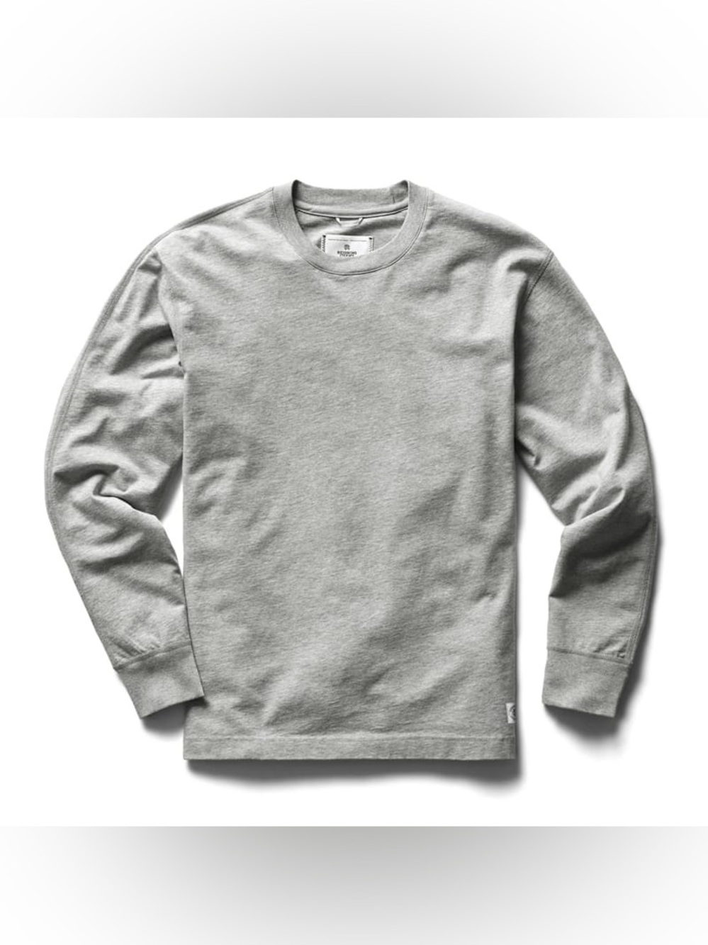 Reigning Champ Midweight Long Sleeve T-shirt Gray XL